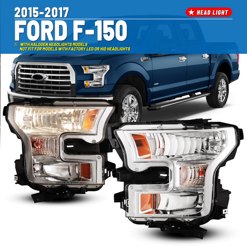 Winjet Automotive Led Headlights F150 2015-2017