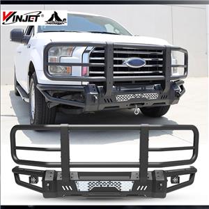 Ford F-150 2015-2017 F150 Pickup Biltillbehör Pulverlackering Stötfångardesign Bakbåge framstötfångare
