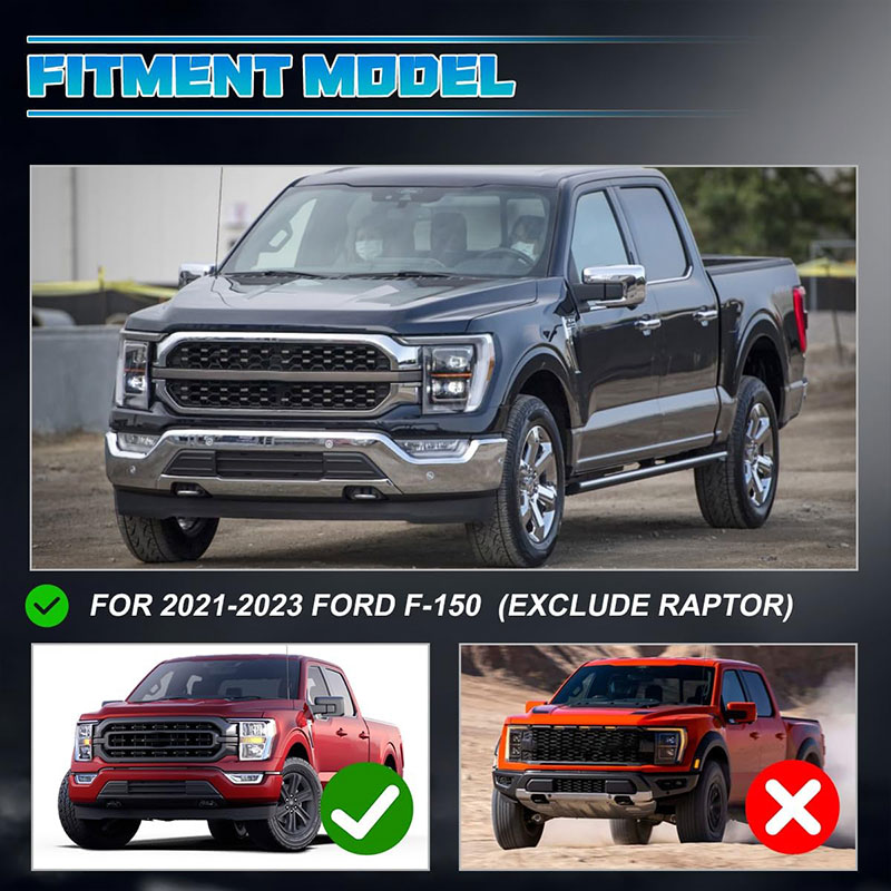 Китай Автомобильные запчасти Форд F150 2018-2020, комбинированная защита, стальной передний бампер для полноприводного автомобиля, производитель