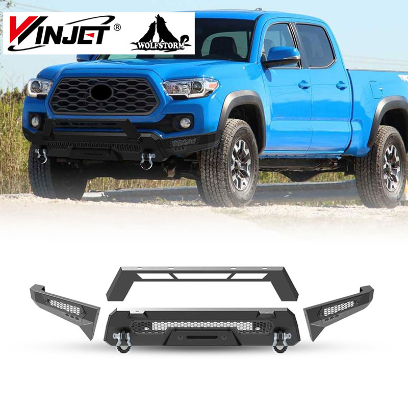 fit 2016-2023 Toyota Tacoma 4X4 off-road retrofitting Guard Accessories 3 in 1 combo front bumper