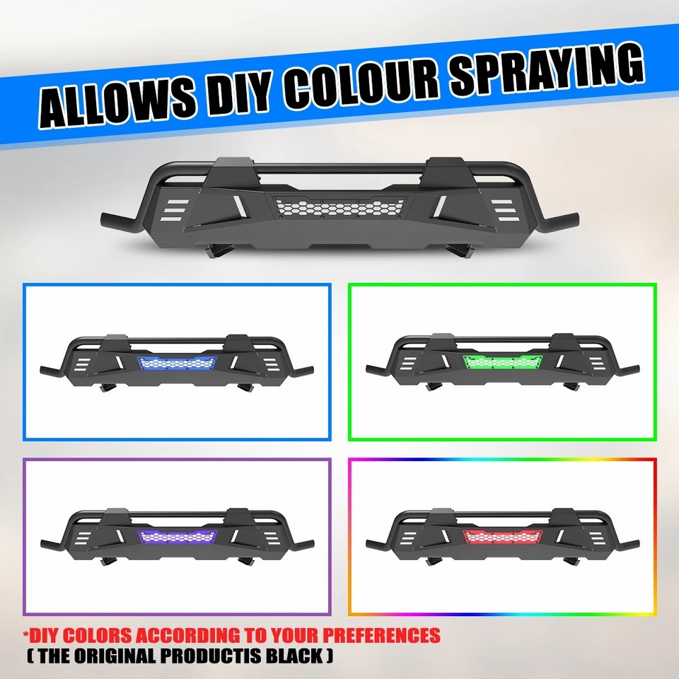 Front Bumper for 2024-2025 toyota tacoma black texuture powder coate nudge bar front bumper bull bar