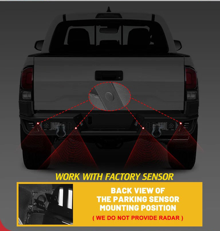 thumbnail image 2 of Front Bumper Mounting Brackets Kit For Toyota Tacoma 2016-2023 – Left & Right – OE Spec 2 of 3