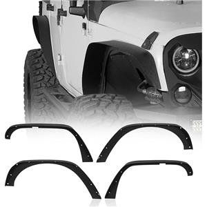 За преоборудване за пикап Джип Wrangler Дж. К. Джъстин Куинсън 2007-2018, директна продажба от фабриката, аксесоари за автомобили, външни части, метални разширители на калниците