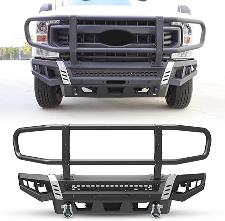 Ford F250 F350 2017-2022 Feine Blende Kühlergrill Schutz Dekoration Offroad Stoßstange Offroad Frontstoßstange