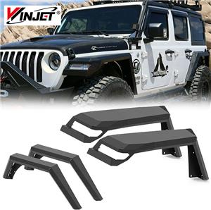 За Джип Wrangler Дж. Л. и JLU Изключено-път стоманени предни и задни калници, 2018 2019 2020