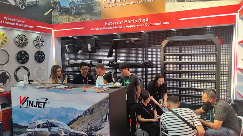 2025 Autumn The Canton fair 138th in Guangzhou, WINJET auto accessories booth