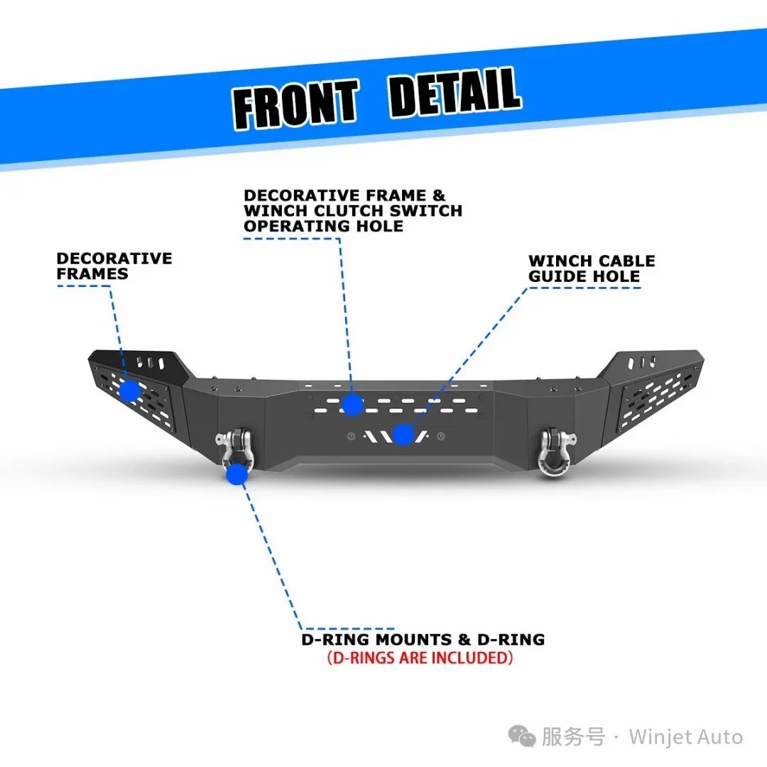2011-2016 Ford F-250 F-350 simplicity robust style front bumper with small upper bull bar able extra a which plate