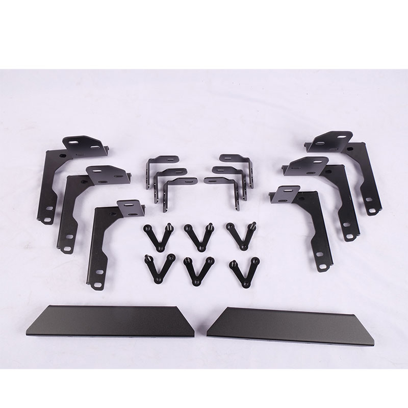 for 2015-2023 F-150 steel 3mm thickness 2 pcs single pedal side step nerf board nerf bars