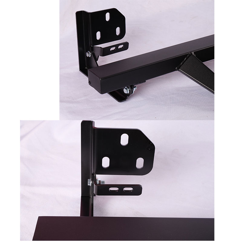 for 2015-2023 F-150 steel 3mm thickness 2 pcs single pedal side step nerf board nerf bars