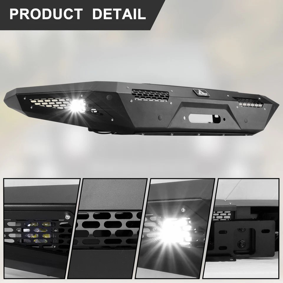 for 2021-2024 Ford Rronco 4X4 off-road modification accessories front bumper bull bar