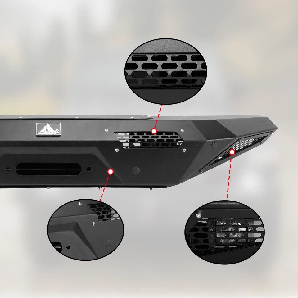 for 2021-2024 Ford Rronco 4X4 off-road modification accessories front bumper bull bar