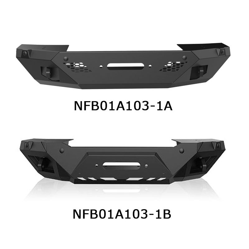 for 2021-2024 Ford Rronco 4x4 exterior trim modification parts steel 3 in 1 pcs combo front bumper