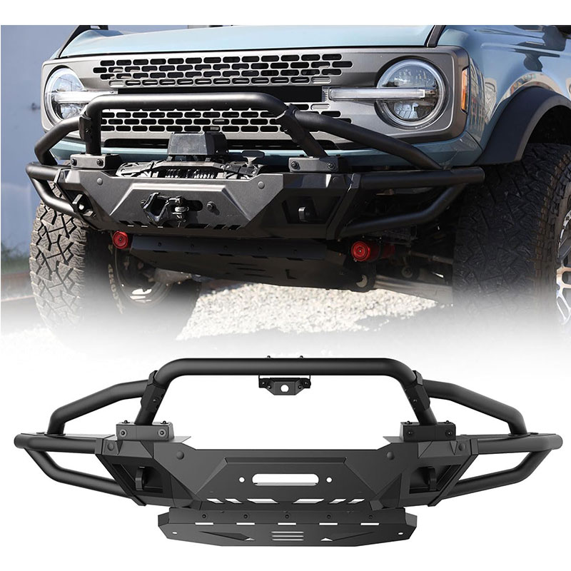 for 2021-2025 Ford Rronco auto accessories off-road replacement tubular sand cluising bumper bull bar