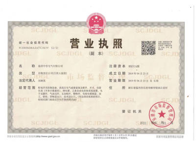 Business license