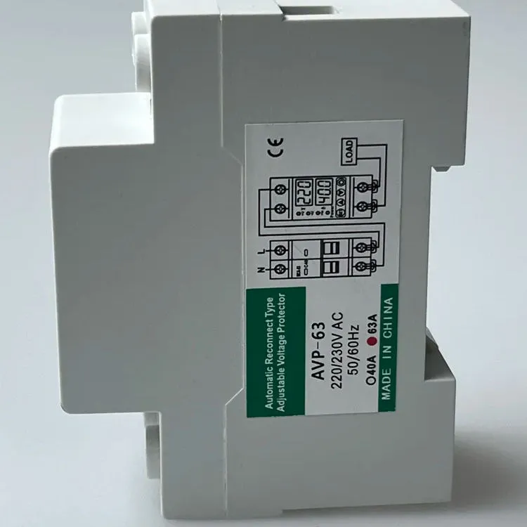 63A 230V อุปกรณ์ป้องกันแรงดันไฟฟ้าเกินที่ปรับได้ในครัวเรือน