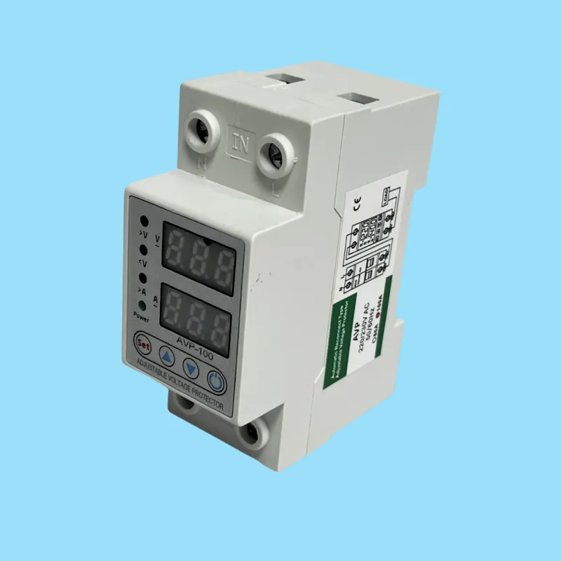 AVP 100A Elektronischer Überspannungsschutz mit zwei Displays
