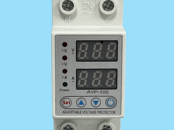 AVP 100A Dual Display Overvoltage Electronic Protector