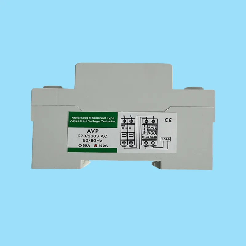 AVP 100A Elektronischer Überspannungsschutz mit zwei Displays