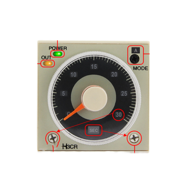 Supply H3CR A 11 Pin Pointer Rotation Time Relay Delay Timer Wholesale ...