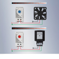 केटीओ011 तापमान और आर्द्रता यांत्रिक स्विच नियंत्रक