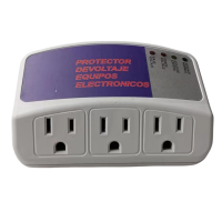 Three Pin South American Voltage Protector