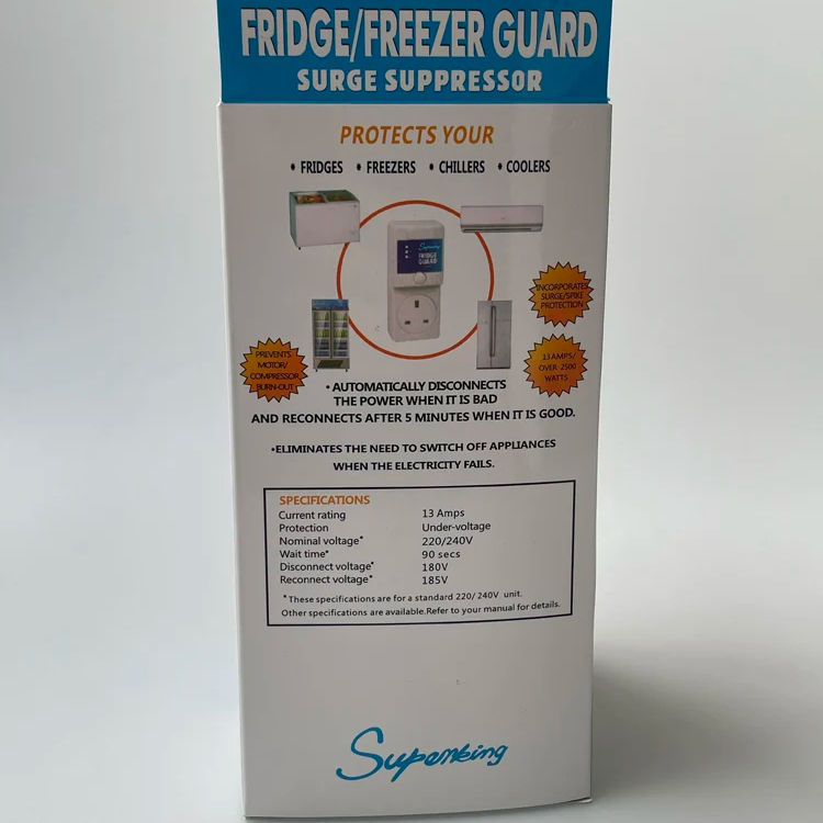 British Fridge Guard Overcurrent Protector