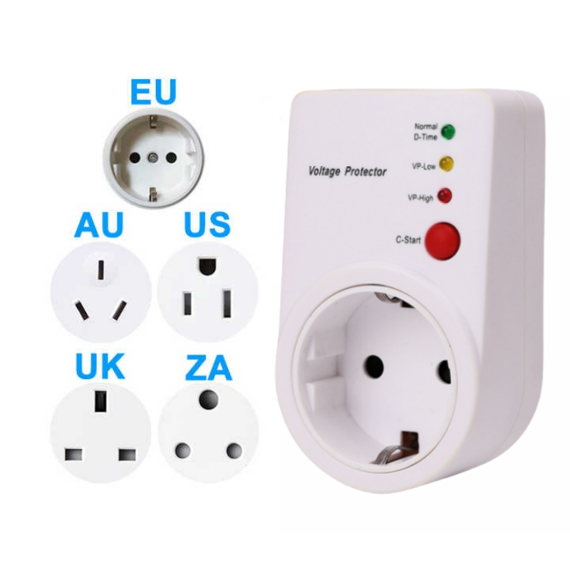 High-current Multi-type Socket A/C Edge TV Guard