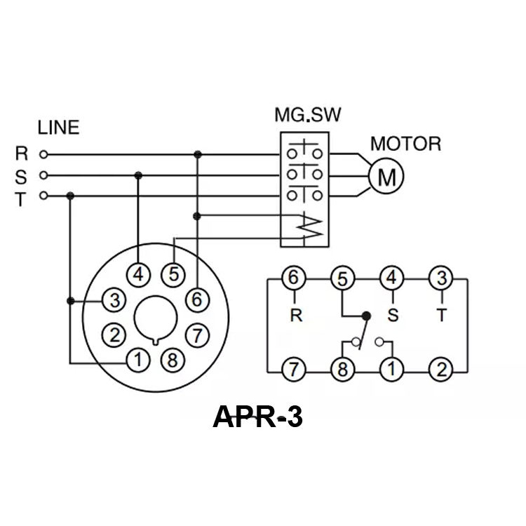 Hot Selling Premium Durable Material 3 Phase Voltage Monitoring Relay Phase Sequence Protector