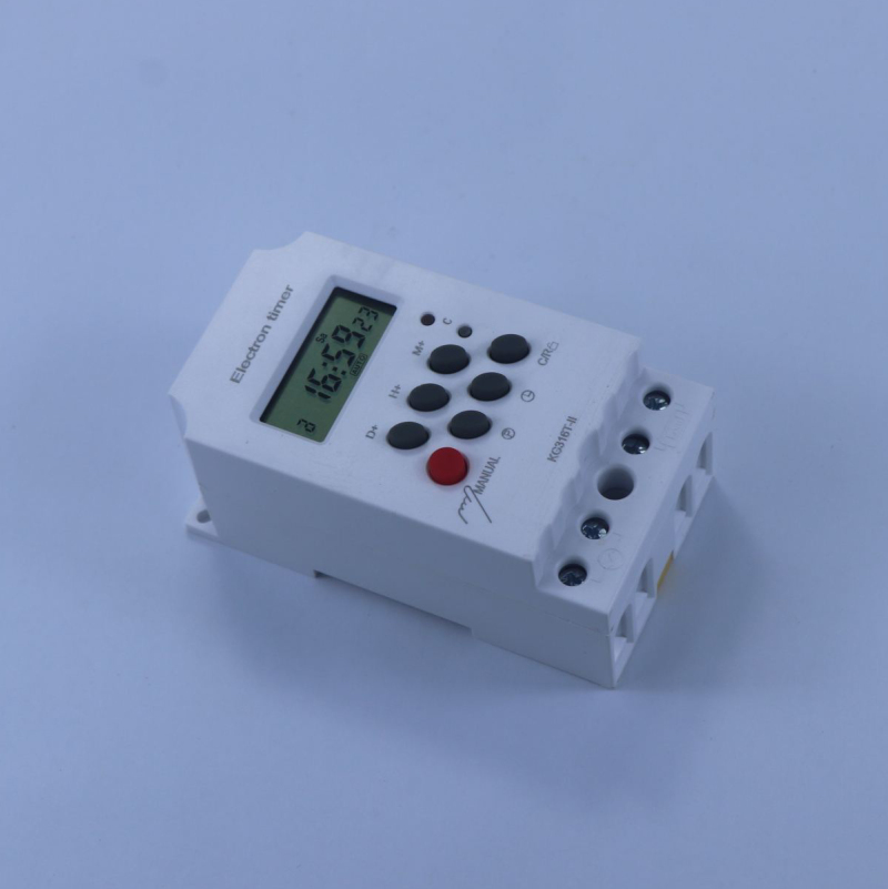 Υψηλής ποιότητας προγραμματιζόμενος διακόπτης ελέγχου χρόνου μικροϋπολογιστή με χρονοδιακόπτη οδηγού KG316T-II