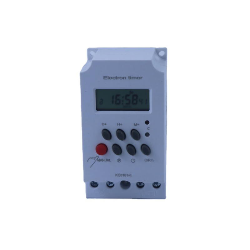 Υψηλής ποιότητας προγραμματιζόμενος διακόπτης ελέγχου χρόνου μικροϋπολογιστή με χρονοδιακόπτη οδηγού KG316T-II