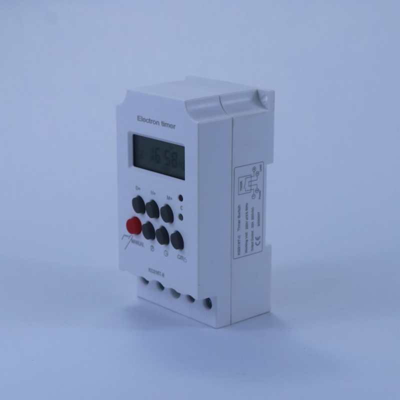 Υψηλής ποιότητας προγραμματιζόμενος διακόπτης ελέγχου χρόνου μικροϋπολογιστή με χρονοδιακόπτη οδηγού KG316T-II