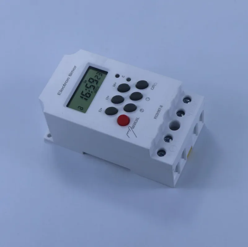 Zeitschaltuhr KG316T-Il 220 V DIN-Schiene LCD Mikrocomputer Elektrischer PowerTime Controller mit Uhr; Spannung: 220 Volt