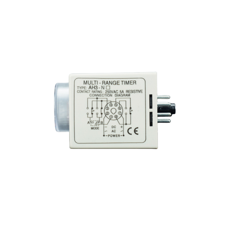 8-year factory direct supply AH3-NA/B/C/D time relay 220V adjustable 24V power on delay timer