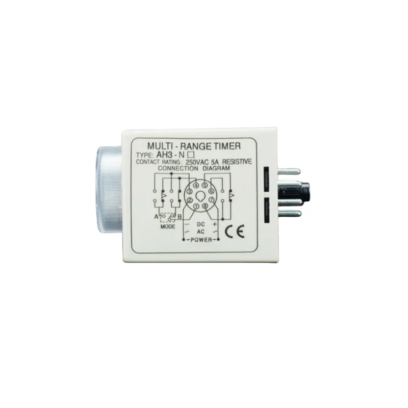 8 ปีโรงงานอุปทานโดยตรง เอเอช3-นา/B/C/D รีเลย์ 220V 24V เปิด ล่าช้า ตัวจับเวลา