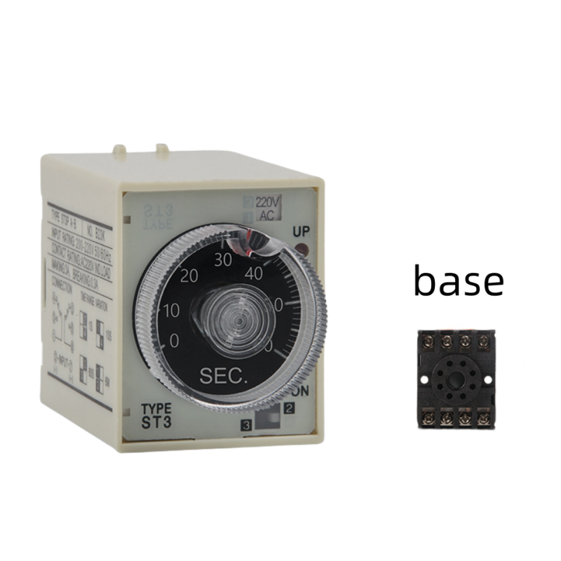 ST3PA-A/B/C/D/E/F full series time relay control AC 220V