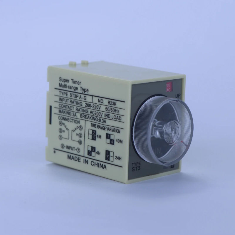 ST3PA-A/B/C/D/E/F full series time relay control AC 220V