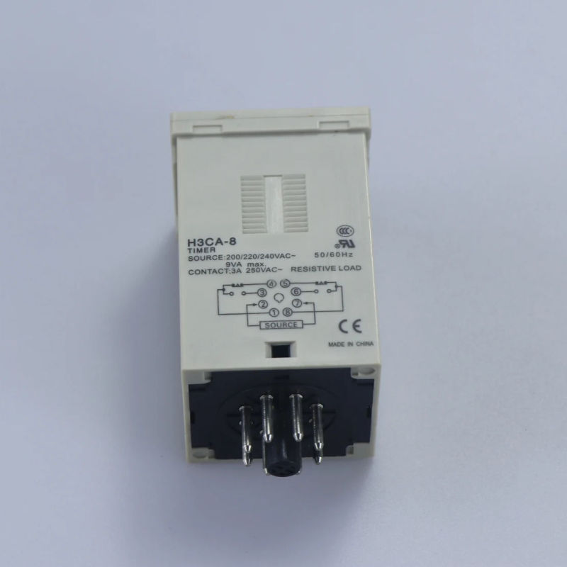 H3ca-a Multi Function Timer 24v to 240v Time Relay on off Delay DIN Base