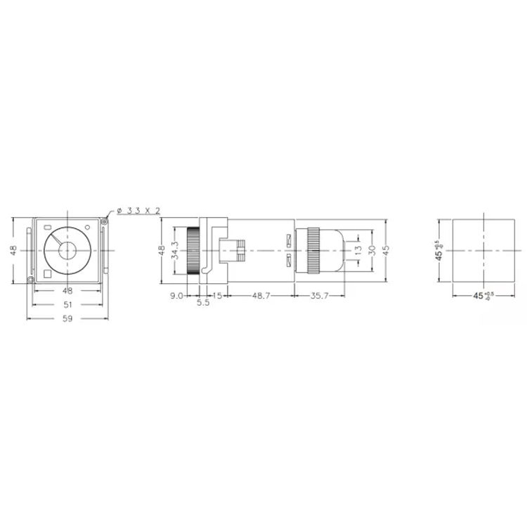 H3BA-N8H Реле за време 1.2s до 300h 50/60Hz 8PIN 2NO 2NC