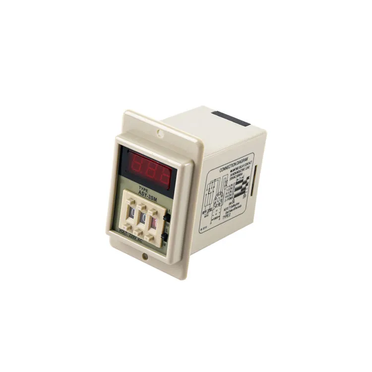 อุปทานโดยตรงของรีเลย์ตั้งเวลาดิจิตอล เอเอสวาย-3SM เอเอสวาย-3MH จากผู้ผลิต 8 ปี