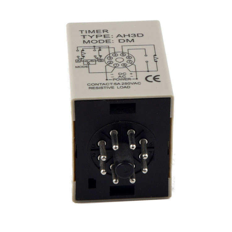 8ピンベース付きデジタルタイマー、AH3D、AC240V 中国製