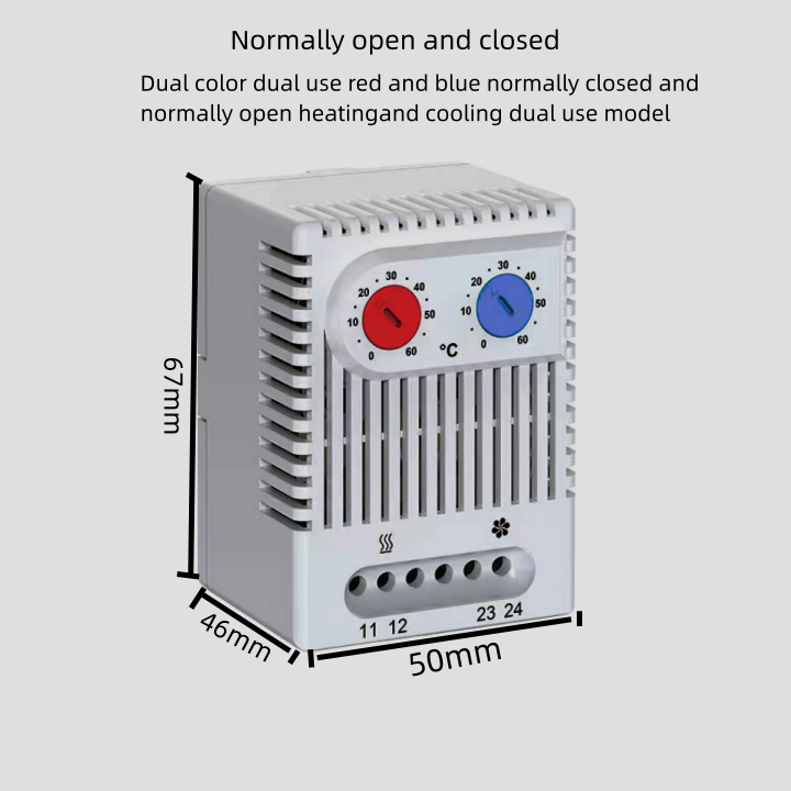 Temperature and humidity dual purpose controller ZR011