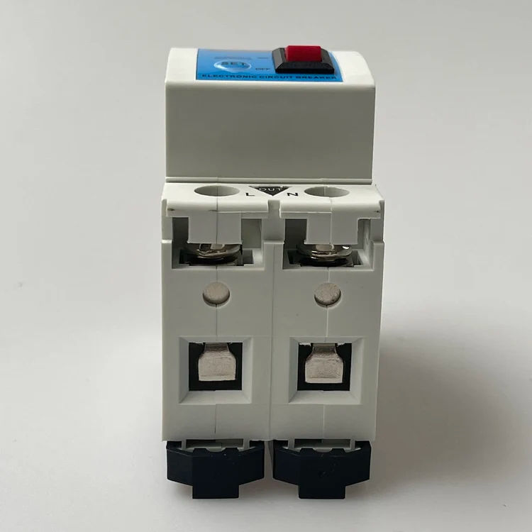 DIN Rail AC 63A Adjustable 2p Overcurrent Protection Electronic Circuit Breaker with Direct 2-Year Warranty