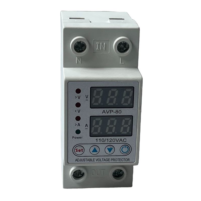 घर के लिए हॉट सेलिंग वोल्टेज और एम्पीयर प्रोटेक्टर एवीपी-80 120V एयर कंडीशनर वोल्टेज प्रोटेक्टर