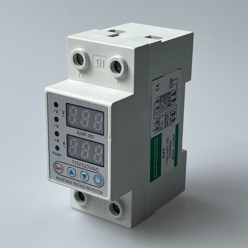 घर के लिए हॉट सेलिंग वोल्टेज और एम्पीयर प्रोटेक्टर एवीपी-80 120V एयर कंडीशनर वोल्टेज प्रोटेक्टर