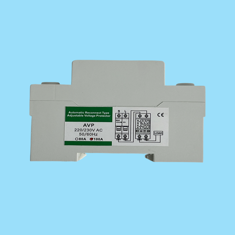 High quality adjustable voltage protector AVP-100 self resetting overvoltage and undervoltage protector