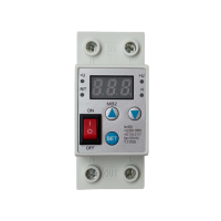 10mA-99mA טווח הגדרה 1P N מגן מתחת למתח למערכת המחוברת לרשת חשמל עבור פוטו-וולטאים