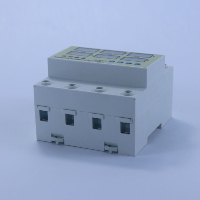 three-phase digital display adjustable current over/under voltage protector