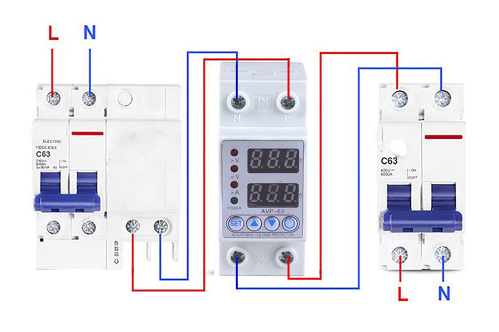 110V Refrigerator Voltage Protector