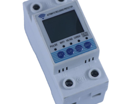 WIFI смартфон с дистанционно управление релсов електромер, многофункционален предплатен домакински електромер с времево управление