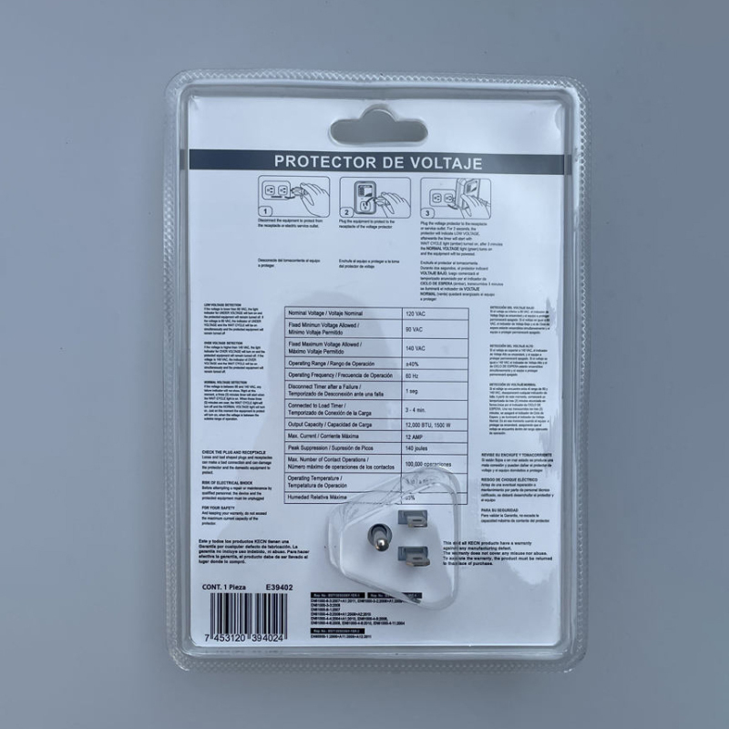 E39-220V Household Voltage Protector Directly Provided by the 8 years Source Manufacturer with a 2-Year Warranty